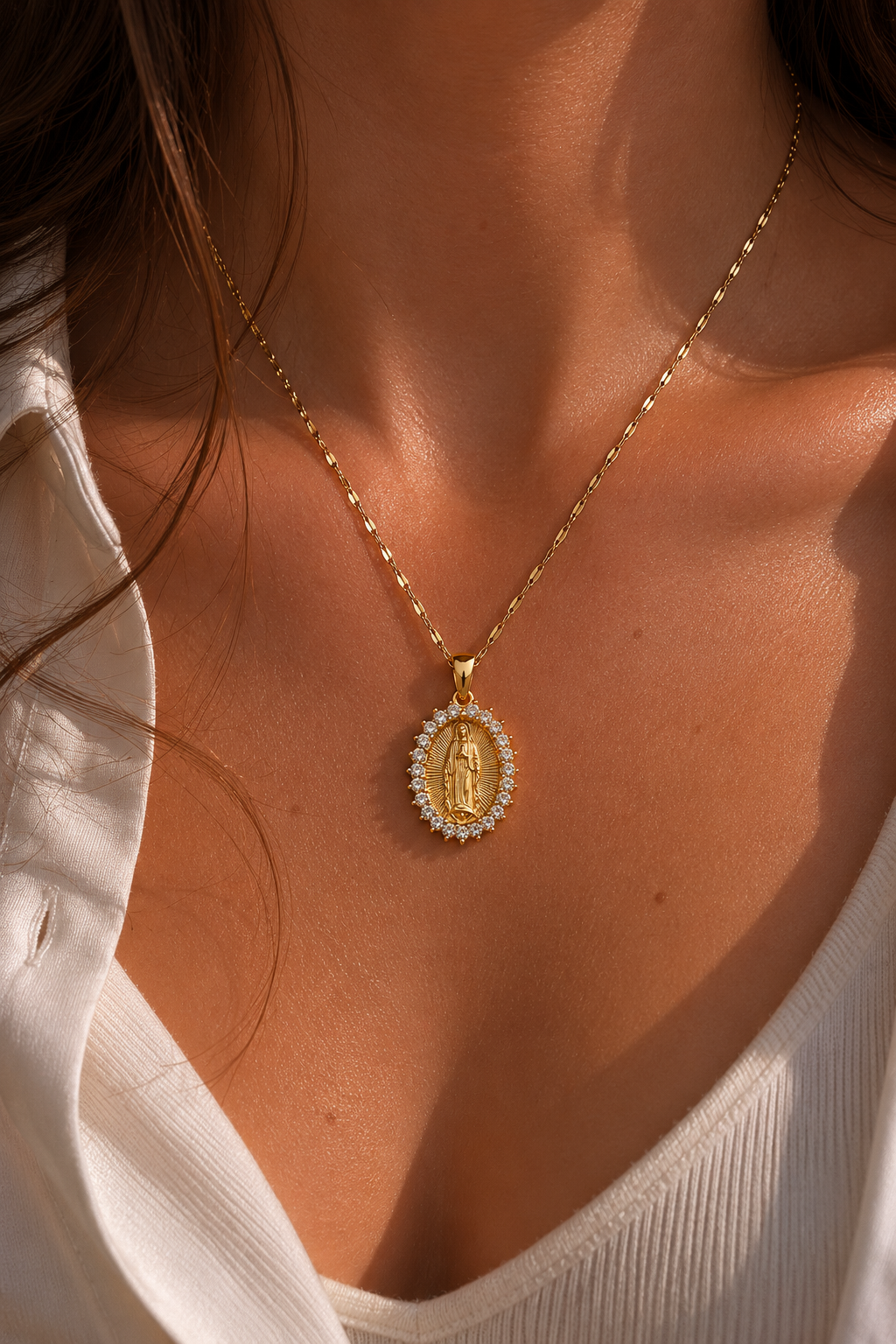 Madonna Celeste Necklace