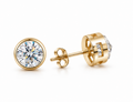 Luce Solitaire Stud Earrings
