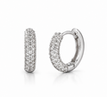 Riflesso Pavé Hoop Earrings
