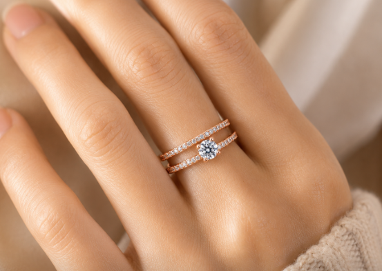 Luce Doppia Ring